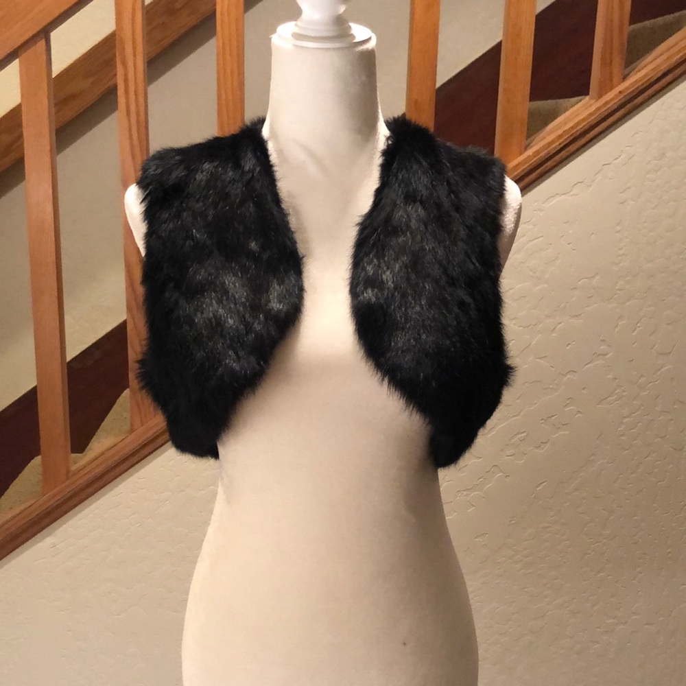 Rabbit fur Shrug